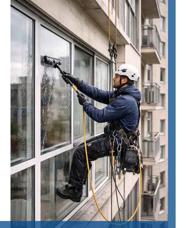 Мойка балконного остекления в Обнинске от 3553 р. | ВЫСОТНИК-Бнн