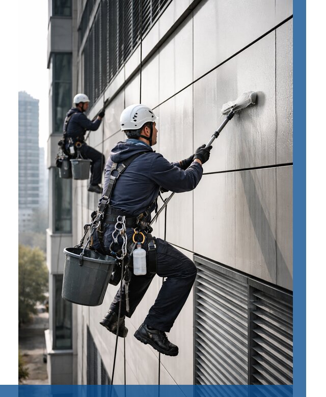 Мойка вентилируемого фасада в Обнинске от 254 р. | ВЫСОТНИК-Бнн