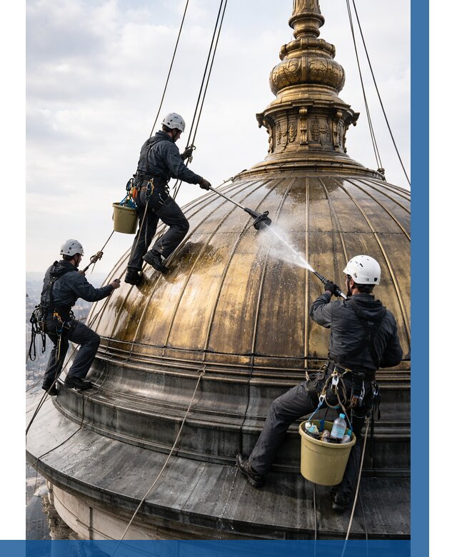 Мойка куполов и шпилей в Обнинске от 8120 р. - заказать | ВЫСОТНИК-Бнн