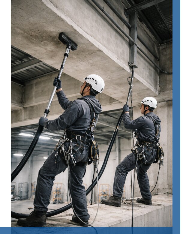 Обеспыливание потолочных конструкций в Обнинске от 254 р. |ВЫСОТНИК-Бнн