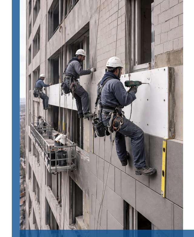 Монтаж фасадных термопанелей высокого качества в Обнинске