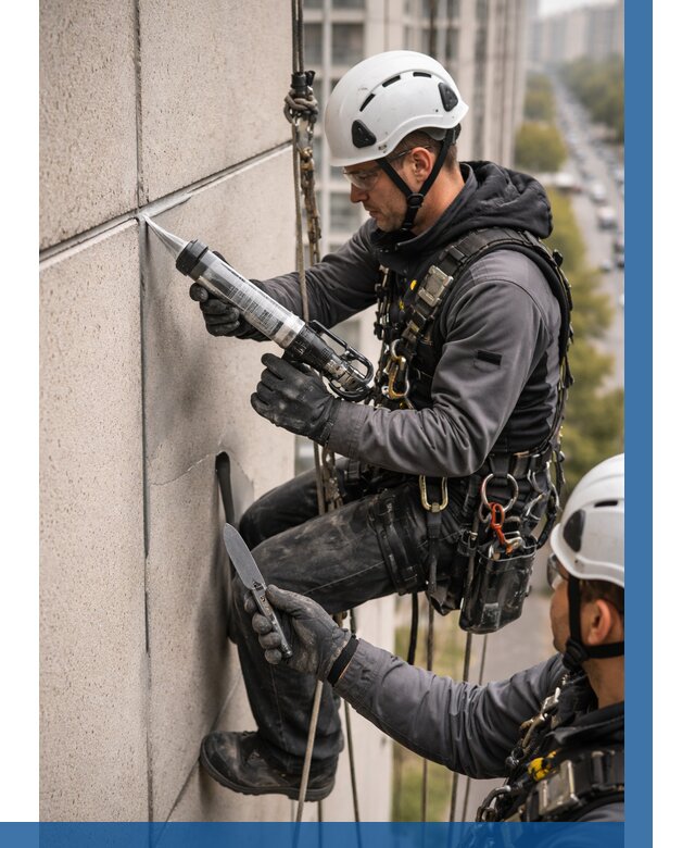 Первичная герметизация швов в Обнинске от 609 р. | ВЫСОТНИК-Бнн