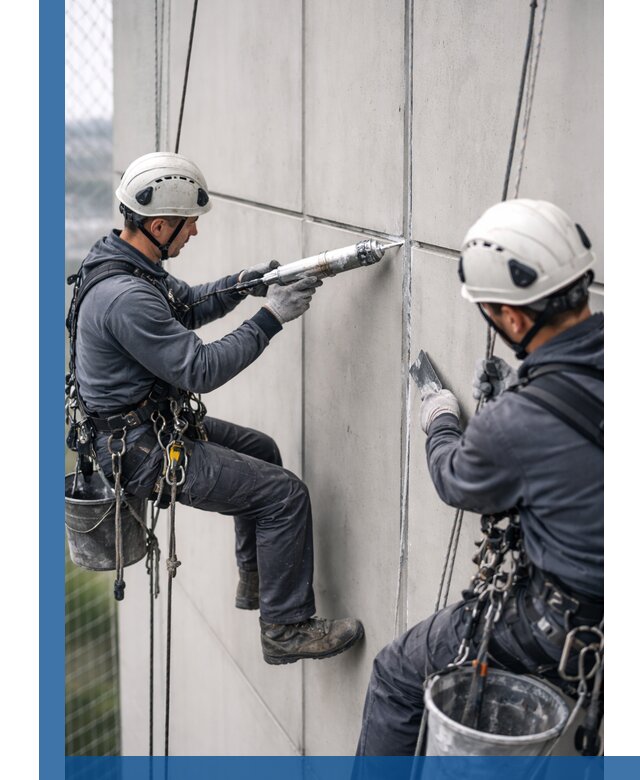 Первичная герметизация швов фасадов и кровель в Обнинске