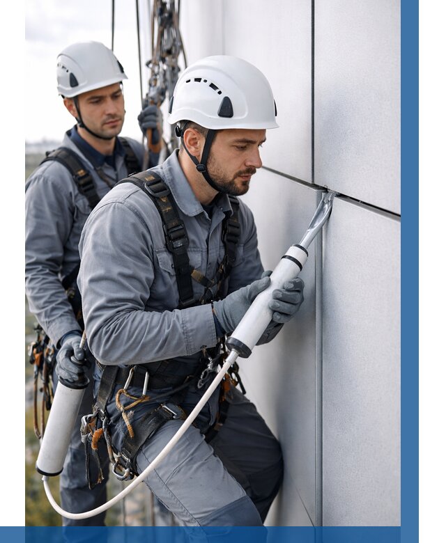 Герметизация швов вилатермом в Обнинске от 609 р. | ВЫСОТНИК-Бнн