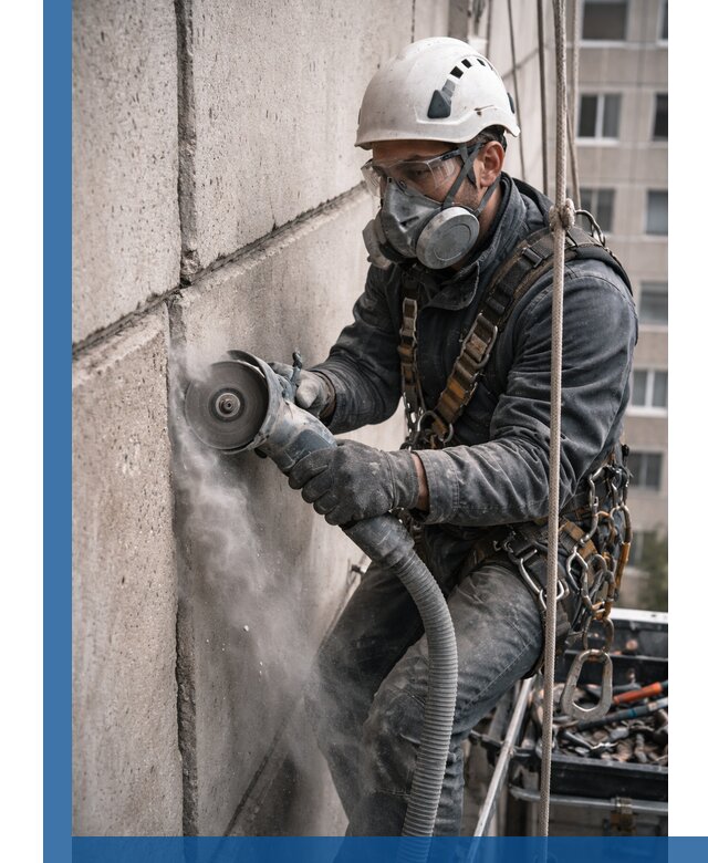 Штробление межпанельных швов в Обнинске качественно и быстро