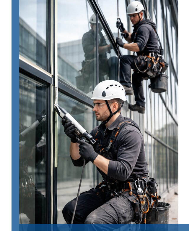 Герметизация витражных швов в Обнинске для зданий и фасадов