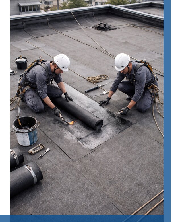 Ремонт мягкой кровли под ключ в Обнинске от 711 р. | ВЫСОТНИК-Бнн