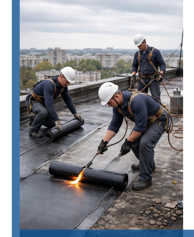 Ремонт наплавляемой кровли в Обнинске качественно и надежно