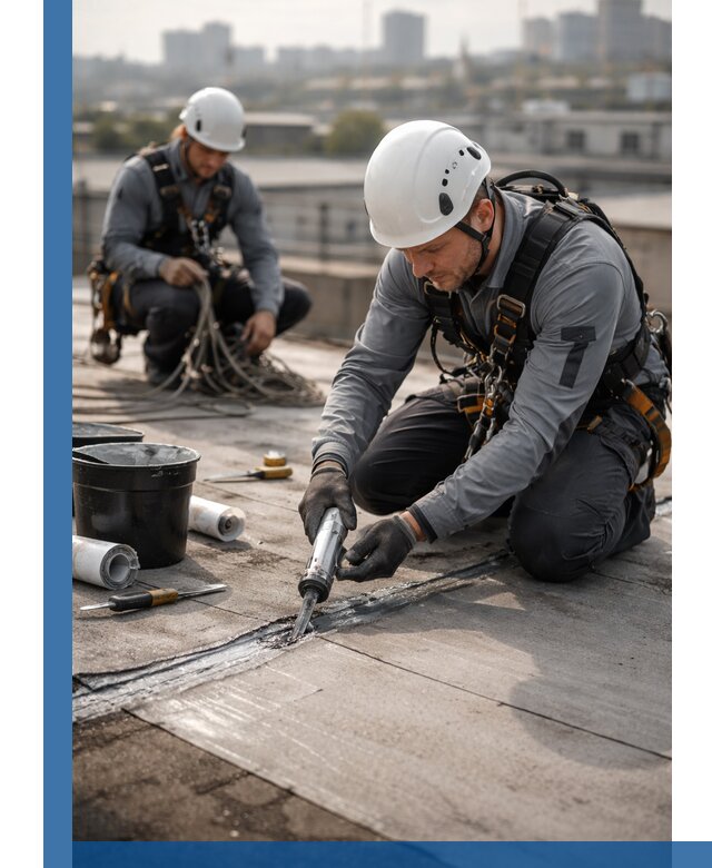 Аварийное и капитальное устранение протечек кровли в Обнинске