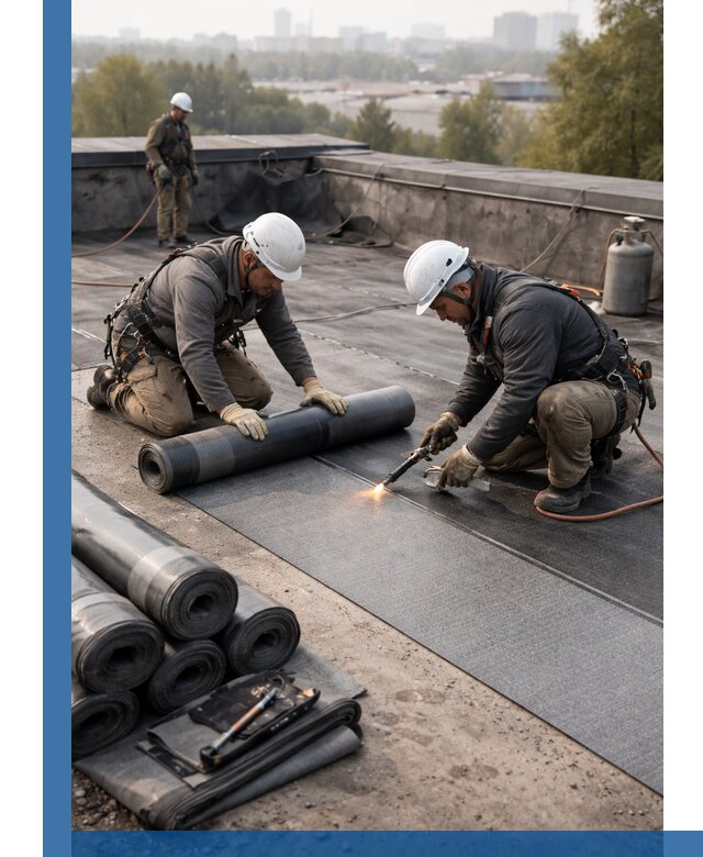 Монтаж мягкой кровли в Обнинске профессионально и надежно