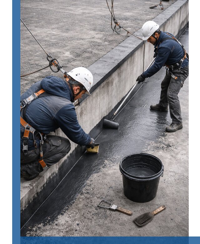 Гидроизоляция кровли жидкой резиной профессионально в Обнинске