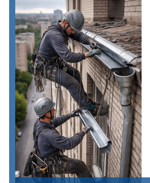 Ремонт водосточных желобов в Обнинске, быстро и качественно