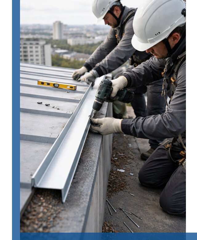 Монтаж капельника на кровле в Обнинске с гарантией качества