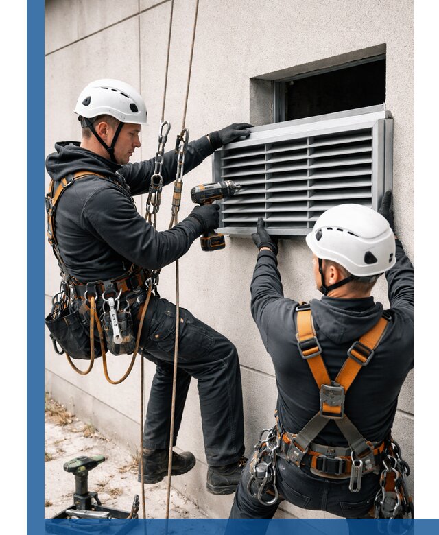 Монтаж вентиляционных решеток в Обнинске профессиональный сервис