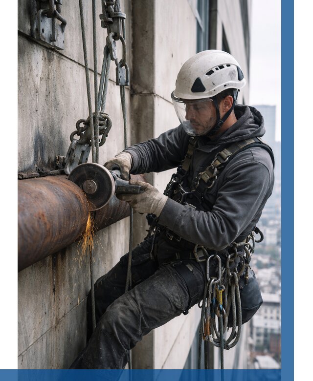 Резка металла на высоте в Обнинске по цене от 4568 р. | ВЫСОТНИК-Бнн