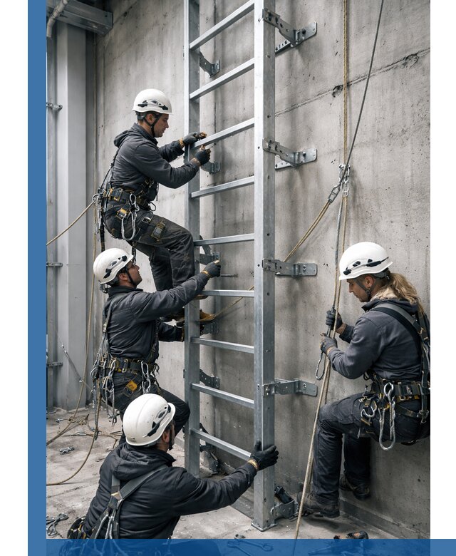 Монтаж металлических лестниц в Обнинске под ключ со гарантией