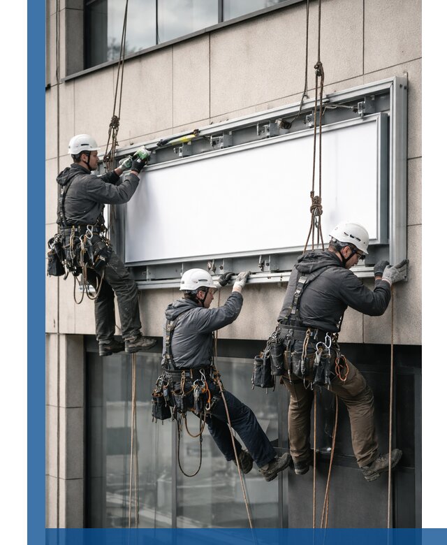 Профессиональный монтаж светового короба под ключ в Обнинске