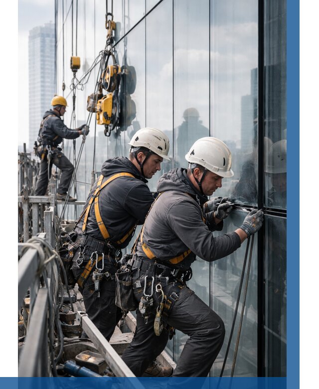 Структурное остекление фасадов в Обнинске от 9643 р. | ВЫСОТНИК-Бнн