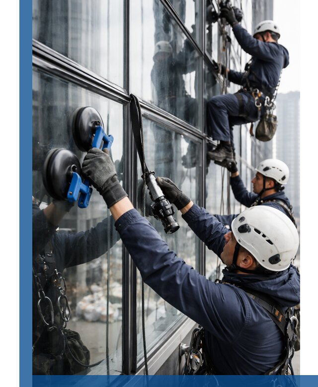 Радиусное остекление фасадов под ключ в Обнинске с гарантиями