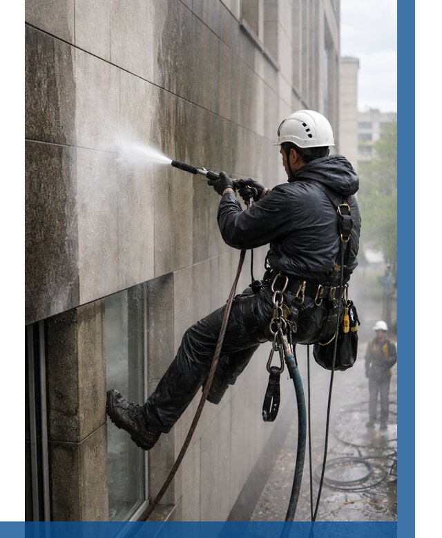 Гидроструйная очистка поверхностей в Обнинске от 863 р. | ВЫСОТНИК-Бнн