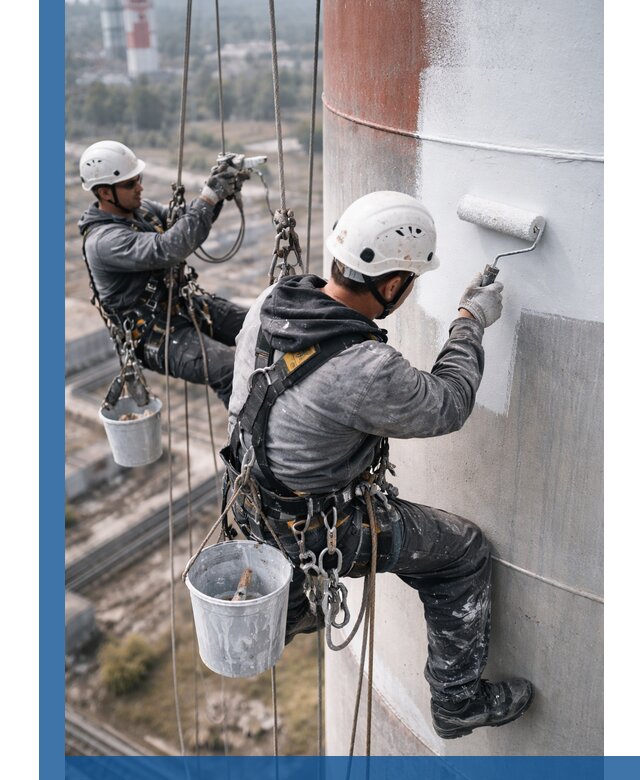 Покраска дымовых труб в Обнинске: антикоррозийная защита и восстановление