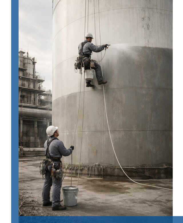 Покраска стальных резервуаров и емкостей в Обнинске профессионально