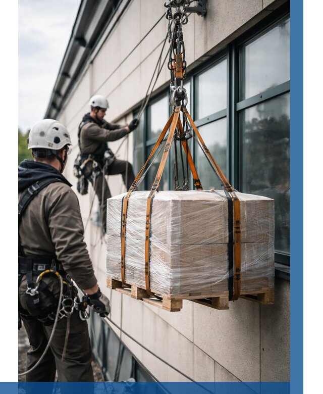 Подъем груза на высоту в Обнинске от 3045 р. | ВЫСОТНИК-Бнн