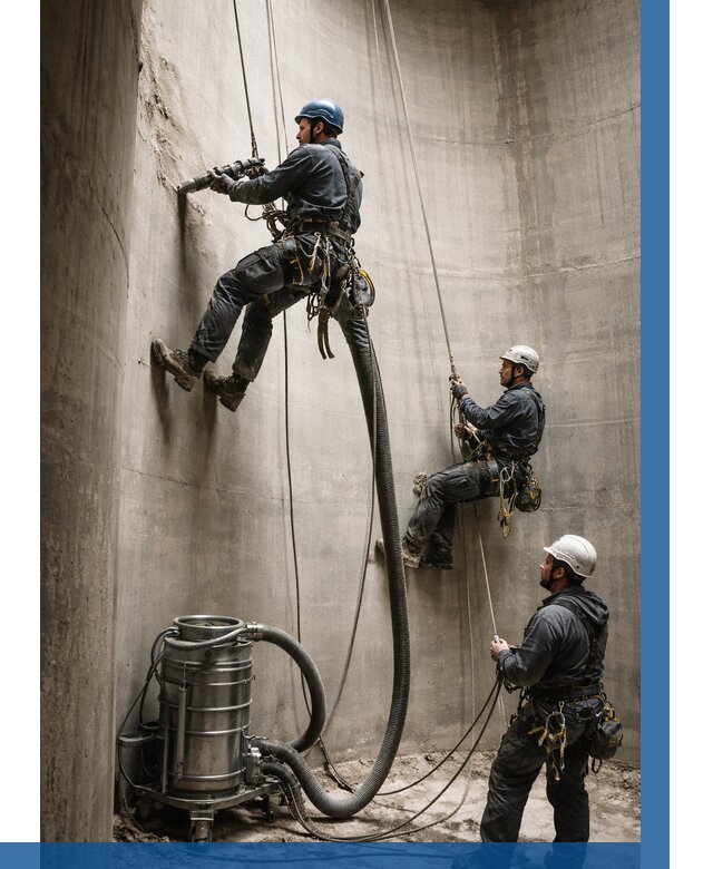 Зачистка силосов в Обнинске от 4568 р. Договор и смета ВЫСОТНИК-Бнн