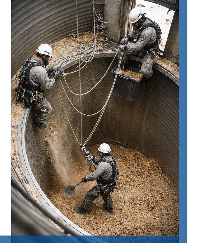 Чистка зерновых бункеров в Обнинске от 12180 р. | ВЫСОТНИК-Бнн