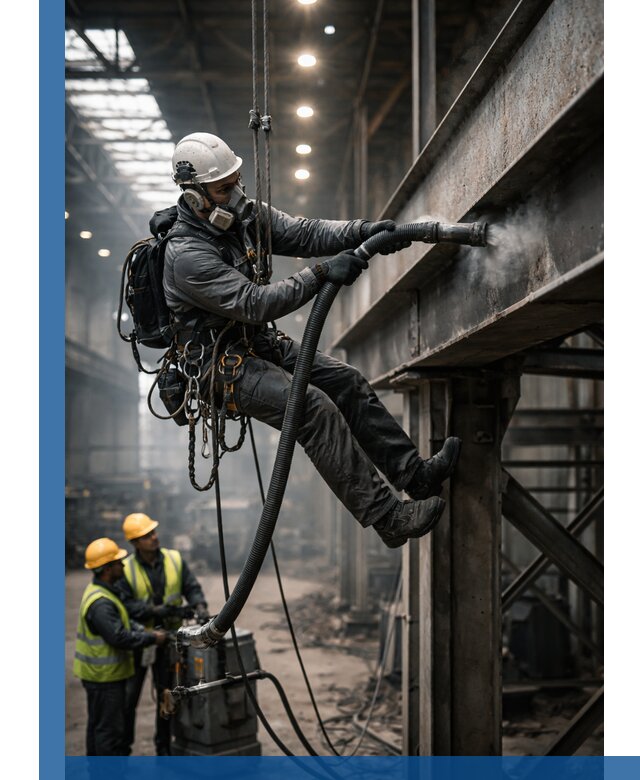 Обеспыливание конструкций в цехах промышленного производства в Обнинске