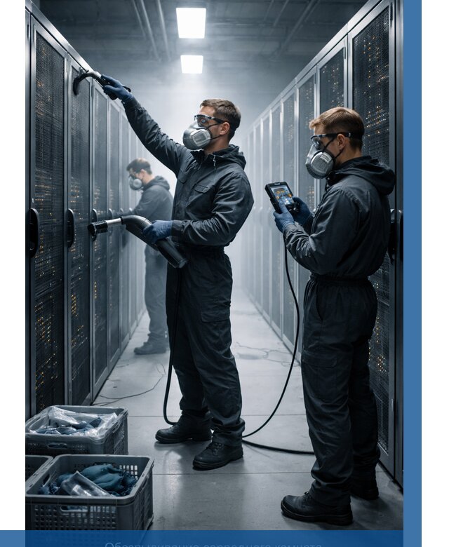 Обеспыливание серверной комнаты в Обнинске от 4568 р. | ВЫСОТНИК-Бнн