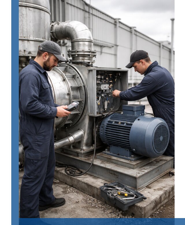 Техническое обслуживание промышленного оборудования в Обнинске
