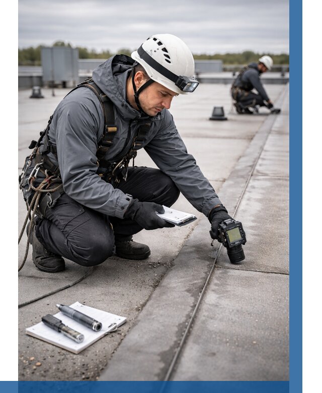 Обследование кровли на протечки в Обнинске от 4568 р. | ВЫСОТНИК-Бнн