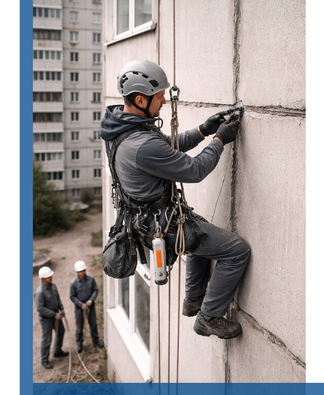 Обследование межпанельных швов и герметизация в Обнинске